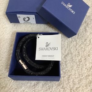 SWAROVSKI BLACK STARDUST BRACELET 5089844